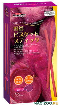 Лакомство DoggyMan для собак витаминные палочки с японским пурпурным бататом 80 гр (1 шт)