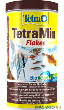 TETRAMIN FLAKES корм хлопья для всех видов рыб (1 л)