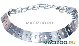 Ошейник строгий пластинчатый Дарэлл цинк (50 см) 