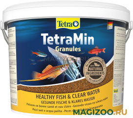 TETRAMIN GRANULES корм гранулы для всех видов рыб (10 л)