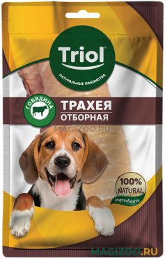 Лакомство TRIOL для собак трахея говяжья отборная 35 гр (1 шт)