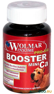 WOLMAR WINSOME PRO BIO BOOSTER CA MINI - Волмар витаминно-минерально-аминокислотный комплекс для щенков, щенных и лактирующих сук карликовых и мелких пород (180 т)