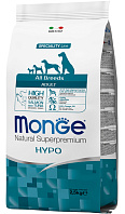 MONGE SPECIALITY DOG HYPO SALMON для взрослых собак всех пород при аллергии с лососем и тунцом (2,5 кг)