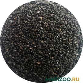 Грунт для аквариума Черный кристалл 1 - 3 мм ЭКОгрунт (1 кг)