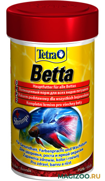 TETRA BETTA корм хлопья для петушков и других лабиринтовых рыб (100 мл)
