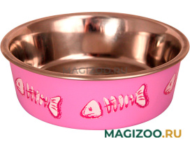 TRIOL миска из нержавеющей стали для кошек «Рыбка» (0,25 л) 