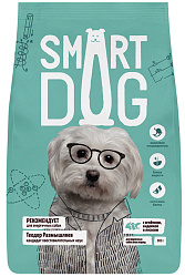 SMART DOG для взрослых собак всех пород с ягнёнком, лососем и индейкой (0,8 кг)