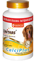 UNITABS CALCIPLUS витаминно-минеральный комплекс для собак с Q10, кальцием, фосфором и витамином Д уп. 200 таблеток (1 шт)