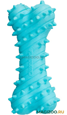 Игрушка для собак Playology Puppy Teething Bone кость для щенков дентальная хрустящая с ароматом арахиса голубая (1 шт)