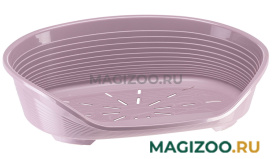 Лежак пластиковый для собак FERPLAST SIESTA DELUXE 2, 49 х 36 х 17,5 см (сиреневый)