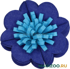 Игрушка для собак Mr.Kranch нюхательная Цветок синий 20 см (1 шт)