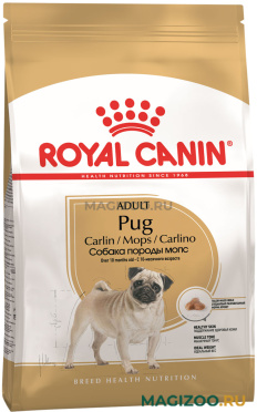 Сухой корм ROYAL CANIN PUG ADULT для взрослых собак мопс (7,5 кг УЦ)