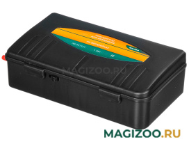 Компрессор Naribo на батарейках одноканальный для аквариума 20 - 50 л, 2 л/мин, 1,5 Вт (1 шт)