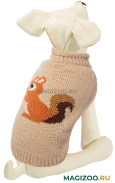 TRIOL свитер для собак Белочка бежевый (M)