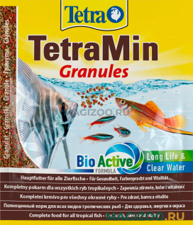 TETRAMIN GRANULES корм гранулы для всех видов рыб (15 гр)