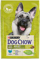 DOG CHOW ADULT LARGE BREED для взрослых собак крупных пород с индейкой (2,5 кг)