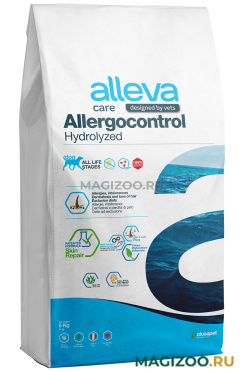 Сухой корм ALLEVA CARE ADULT DOG ALLERGOCONTROL для взрослых собак всех пород при пищевой непереносимости (5 кг)