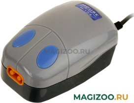 Компрессор Mouse-104 двухканальный с регулятором для аквариума 80 - 130 л, 2,5 л/мин, 2,7 Вт (1 шт)