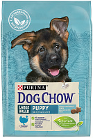 DOG CHOW PUPPY LARGE BREED для щенков крупных пород с индейкой (2,5 кг)