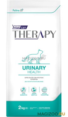 Сухой корм VITALCAN THERAPY FELINE URINARY CARE для кошек при мочекаменной болезни (2 кг)