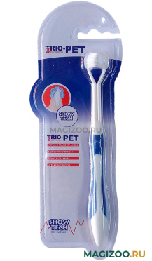 Show Tech Trio-Pet Toothbrush зубная щетка для собак и кошек трехсторонняя (1 шт)
