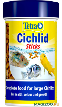 TETRA CICHLID STICKS корм палочки для всех видов цихлид (100 мл)