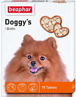 BEAPHAR DOGGY'S + BIOTIN – Беафар лакомство витаминизированное для собак с биотином (75 шт)