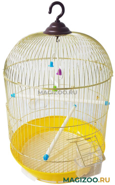 Клетка для птиц Tesoro С301 золото цвет в ассортименте 34 х 54 см (1 шт УЦ)