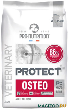 Сухой корм FLATAZOR PROTECT OSTEO для взрослых собак всех пород при заболеваниях суставов (2 кг) 