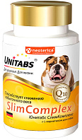 UNITABS SLIM COMPLEX витаминно-минеральный комплекс для собак для нормализации обмена веществ с Q10 и L-карнитином уп. 100 таблеток (1 шт)