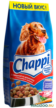 Сухой корм CHAPPI ГОВЯДИНА ПО-ДОМАШНЕМУ для взрослых собак всех пород (15 кг УЦ)
