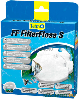 Наполнитель для фильтра Tetra FF Filterfloss S 400/600/700/800 губка мелкой очистки уп. 2 шт (1 шт) 