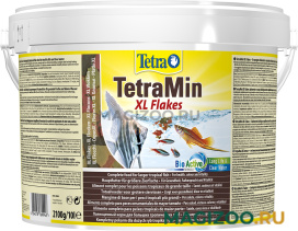 TETRAMIN XL FLAKES корм хлопья для всех видов рыб крупные хлопья (10 л)