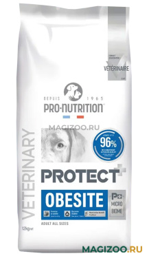 Сухой корм FLATAZOR PROTECT OBESITE для взрослых собак всех пород с избыточным весом (12 кг) 