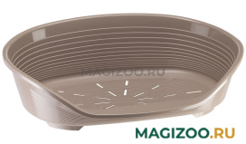 Лежак пластиковый для собак FERPLAST SIESTA DELUXE 2, 49 х 36 х 17,5 см (капучино)