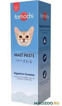 TAMACHI MALT PASTE DIGESTIVE COMPLEX паста для кошек для вывода шерсти из желудка 100 мл (1 шт)
