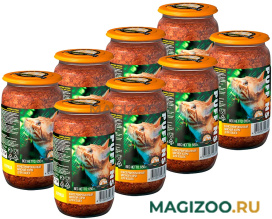 Влажный корм (консервы) PUFFINS для взрослых кошек с курицей  (650 гр х 8 шт)