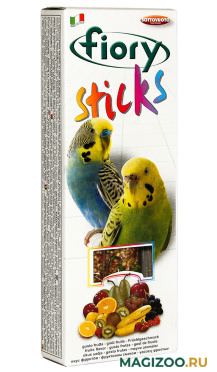 FIORY STICKS – Фиори палочки-лакомство для волнистых попугаев с фруктами (60 гр)