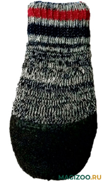 Носки для прогулки утепленные Барбоски от Морозки, серые (1) 