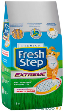 FRESH STEP CAT LITTER CLAY EXTREME – Фреш Степ наполнитель впитывающий для туалета кошек (18 л)