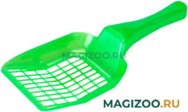 Совок Homecat для кошачьего туалета зеленый перламутр (1 шт)