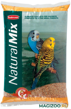 PADOVAN NATURALMIX COCORITE корм для волнистых попугаев (5 кг)