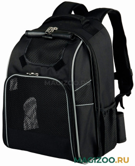 Рюкзак переноска Trixie William чёрный 33 x 43 x 23 см (1 шт)