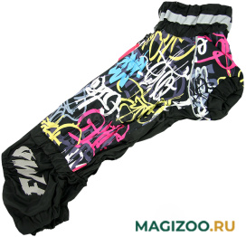 FOR MY DOGS дождевик для таксы черный для мальчиков 609SS-2022 M (TC2) 