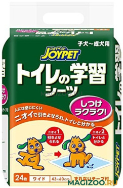 Пеленки для приучения собак к туалету Premium Pet Japan Joypet широкие 43 х 60 см 24 шт (1 шт)
