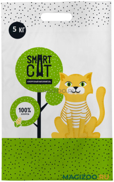 SMART CAT наполнитель кукурузный для туалета кошек (7,2 л)