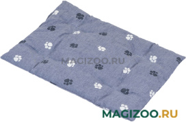 Лежак для собак и кошек Дарэленд прямоугольный стеганый серый хлопок 40 х 30 х 2,5 см (1 шт)