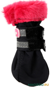 FOR MY DOGS сапоги для собак черно/красные FMD639-2019 Bl/R (3) 