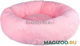 Лежак для собак и кошек Xody Гнездо № 1 мех плюш розовый 50 х 50 х 25 см (1 шт)