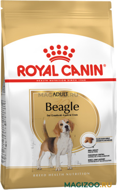 Сухой корм ROYAL CANIN BEAGLE ADULT для взрослых собак бигль  (3 кг)